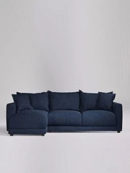 Swoon Aurora Fabric Left Hand Corner Sofa - Soft Wool
