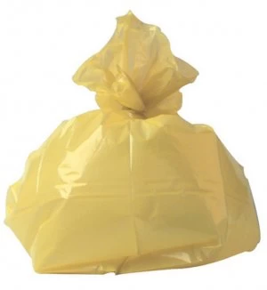 2Work Refuse Sack 100g Yellow (Pack of 200)