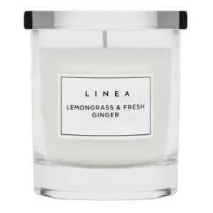 Linea Glass Candle - Clear