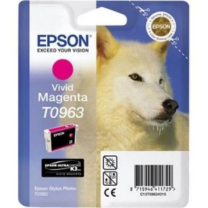 Epson Huskey T0963 Magenta Ink Cartridge