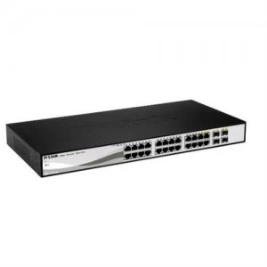 D-Link DGS-1210-26 network switch Managed L2 Gigabit Ethernet (10/100/1000) Black Gray 1U