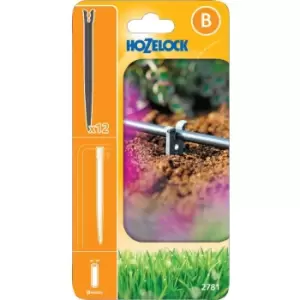 Hozelock MICRO Irrigation Hose Stake 5/32" / 4mm Pack of 12