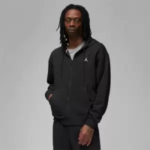 Air Jordan Essentials Mens Full-Zip Fleece Hoodie - Black