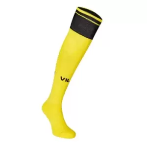 Castore Aston Villa Pro Third Goalkeeper Socks Juniors - Yellow