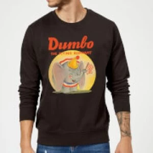Dumbo Flying Elephant Sweatshirt - Black - 5XL