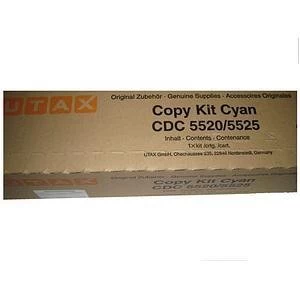 Original Utax 652511011 Cyan Laser Toner Ink Cartridge