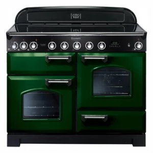Rangemaster 113070 110cm CLASSIC DELUXE Induction In Green Chrome