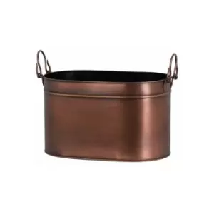 Hill Interiors - Large Copper Log Bucket