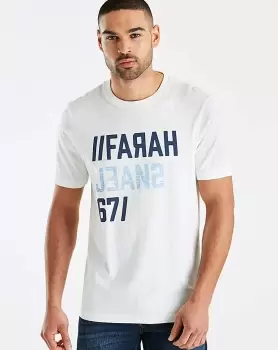 Farah 671 Logo Print T-Shirt