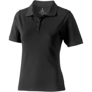 Elevate Calgary Short Sleeve Ladies Polo (L) (Anthracite)