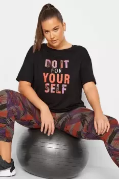 'Do It For Yourself' Slogan T-Shirt