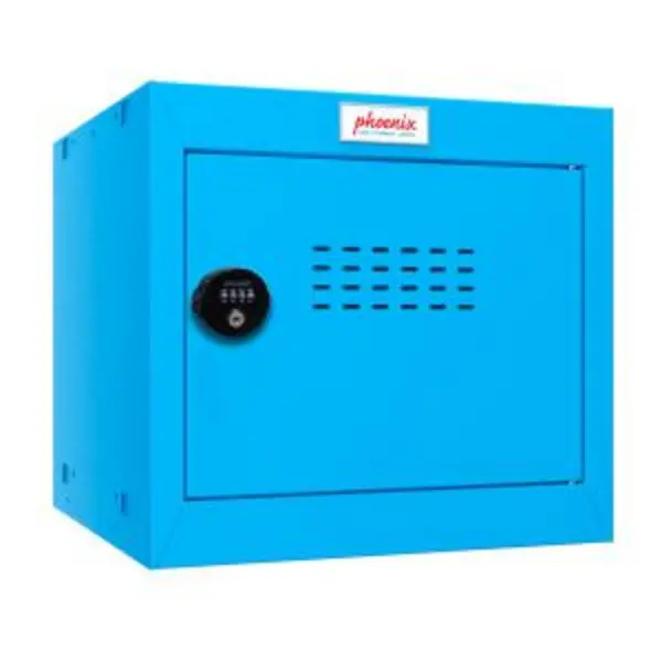 Phoenix CL Series Size 1 Cube Locker in Blue with Combination Lock EXR39974PH