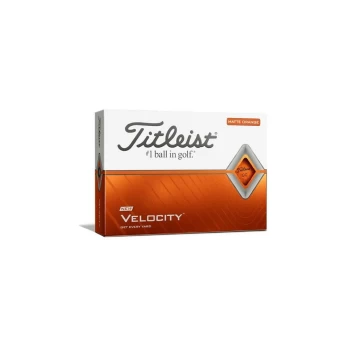 Titleist Velocity Orange Golf Balls - Doz