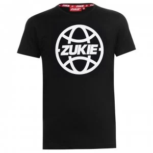 Zukie Classic Logo T Shirt Mens - Black Globe
