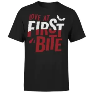 Love at First Bite T-Shirt - Black - L - Black