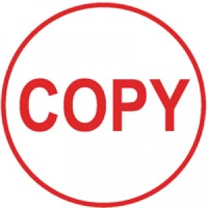 Colop Eos R17 Copy Pre-Inked Circular Stamp C109531COP