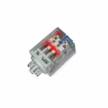 Greenbrook Plug-in 3 Pole 11 Pin 24V AC Industrial Round Terminal Relay