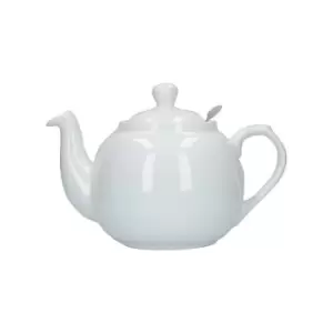 London Pottery - Farmhouse Filter 6 Cup Teapot White