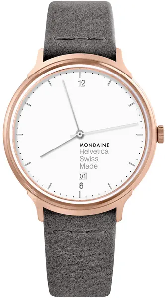 Mondaine Watch Helvetica No1 Light D - White MD-184