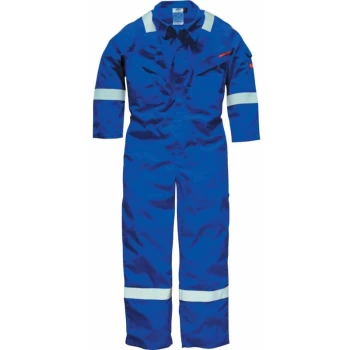 FR5401 Lightweight Pyrovatex Royal Blue Flame Retardant Coverall 220GSM - Dickies