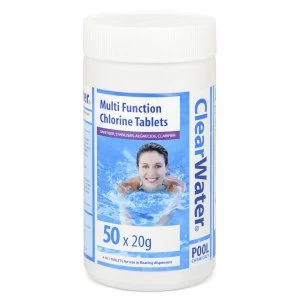 Clearwater Water Treatment - 50 x 20g Tablets