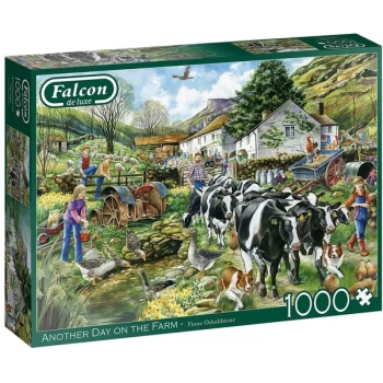 Falcon Another Day on the Farm Jigsaw Puzzle - 1000 Pieces