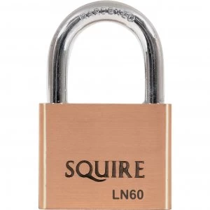 Squire Lion Series Brass Padlock 60mm Standard