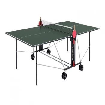 Carlton Performance 100 Indoor Table Tennis Table - Green