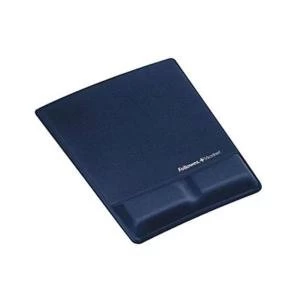 Fellowes Professional Fabric Mouse Pad Wrist Rest Microban Cushioned