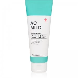 Holika Holika AC Mild Cleansing Foam Cleansing Foam Balancing Sebum Production for Acne Skin 150ml
