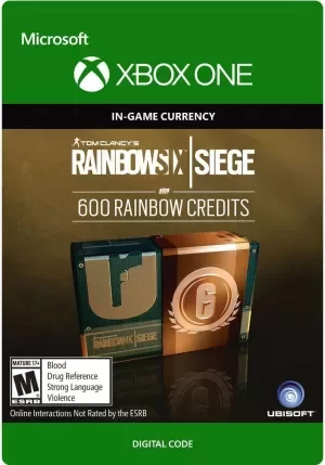Rainbow Six Siege 600 Credits Xbox One