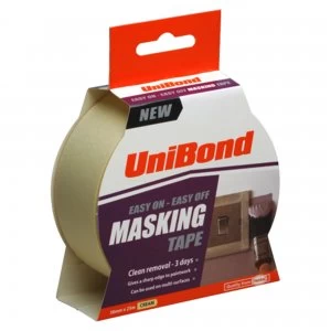 Unibond Easy On - Easy Off Masking Tape 38mm X 25m