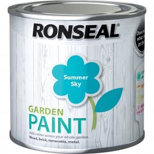 Ronseal General Purpose Garden Paint Summer Sky 250ml