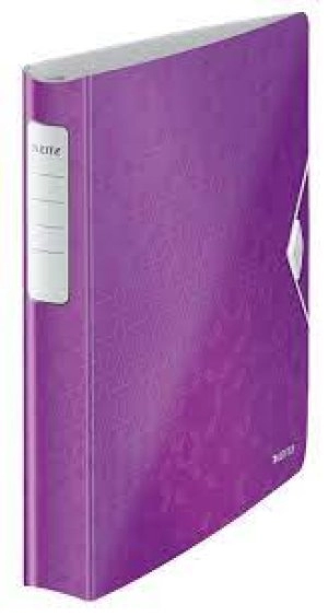 Leitz Purple Active WOW SoftClick Ring Binder Pack of 5x 42400062