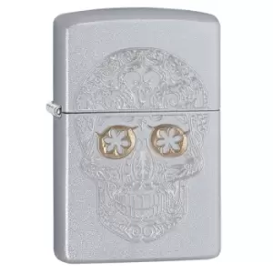Zippo 205 Etched Skull windproof lighter