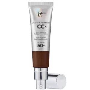 IT Cosmetics Your Skin But Better CC+ Cream with SPF50 32ml (Various Shades) - Deep Mocha
