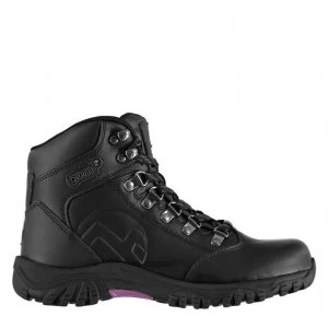 Gelert Leather Ladies Walking Boots - Black