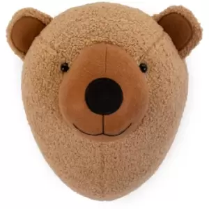 Teddy Bear Head Wall Decor Beige - Childhome