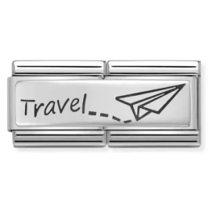 Nomination CLASSIC Silvershine Travel Double Charm 330710/09