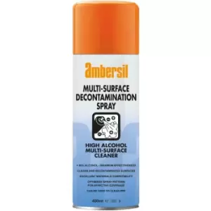 Ambersil 33339-AA Multi Surface Decontamination Spray 400ml