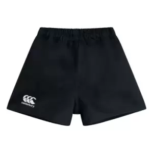 Canterbury Childrens/Kids Professional Rugby Shorts (12 Years) (Black)
