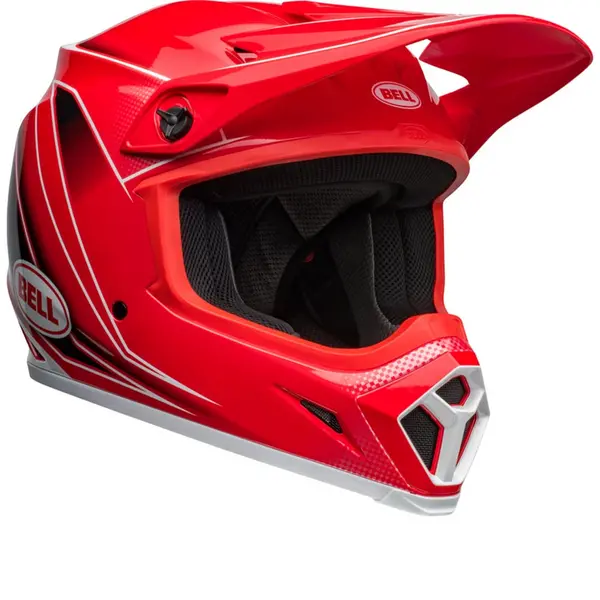 Bell MX-9 MIPS Zone Red Full Face Helmet Size 2XL