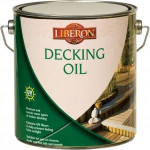 Liberon Decking Oil Medium Oak 2.5l
