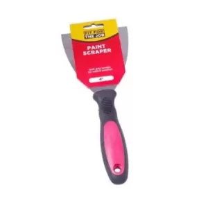 Fit For The Job 4" Soft Grip Paint Scraper- you get 6