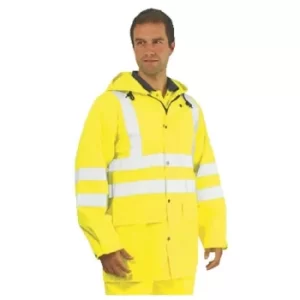 Sioen Large Monoray Hi-vis Yellow Jacket