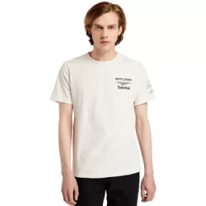 Moto Guzzi X Timberland T-Shirt For Men In White, Size M