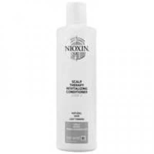 Nioxin 3D Care System System 1 Step 2 Scalp Therapy Revitalizing Conditioner: For Natural Hair And Light Thinning 300ml