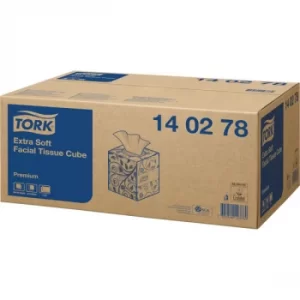 Tork 140278 Extra Soft Facial Tissues Cube Premium 30 x Boxes of 100