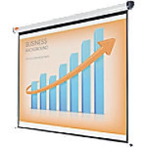Nobo Projector Screen Wall Mounted White 200 x 151.3 cm