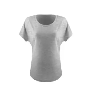 Next Level Womens/Ladies Ideal Dolman T-Shirt (M) (Heather Grey)